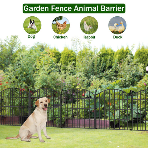 Bilibompa border fence suits flower beds, vegetable patches, and pet play areas.