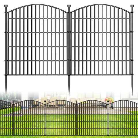 Bilibompa decorative garden fence panel 1 protects plants and enhances yard aesthetics.