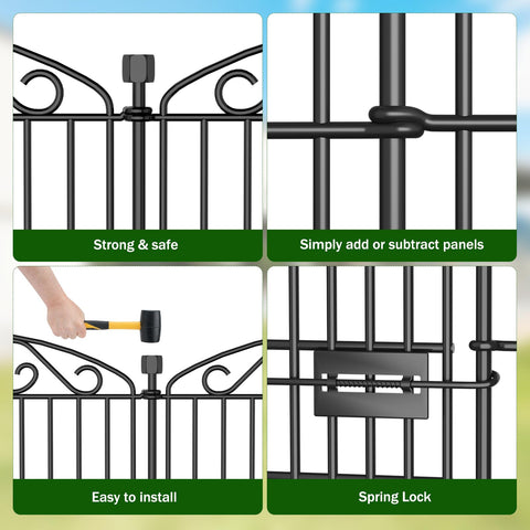 Bilibompa garden-border decorative design enhances yard aesthetics.