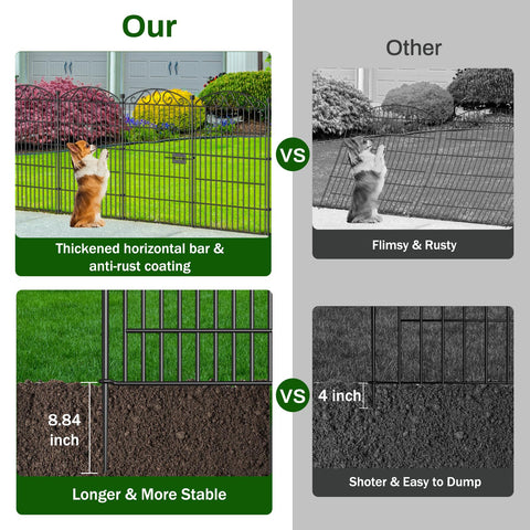 Bilibompa no-dig ground stakes setup for quick installation