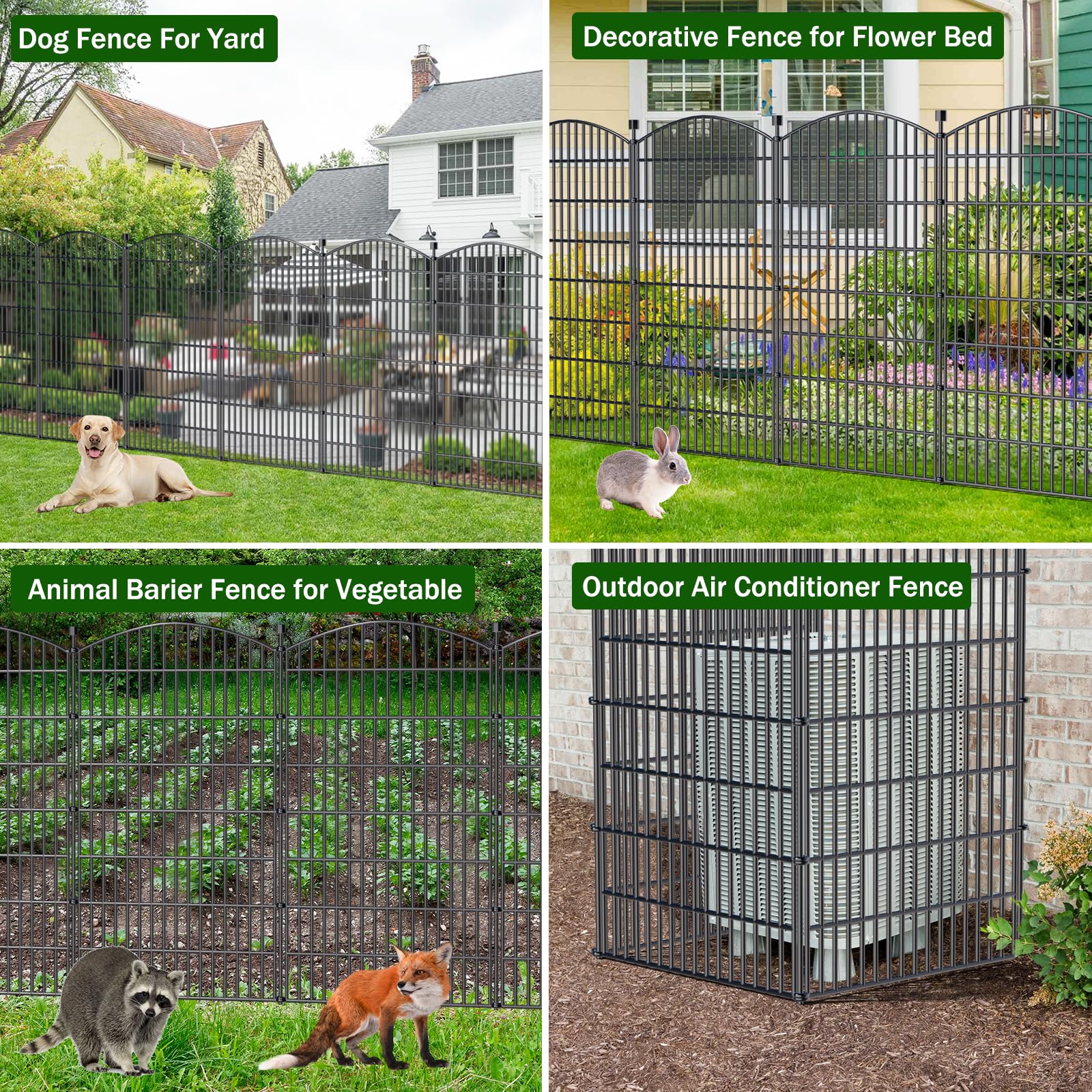 Bilibompa pet play area fence helps contain pets safely.