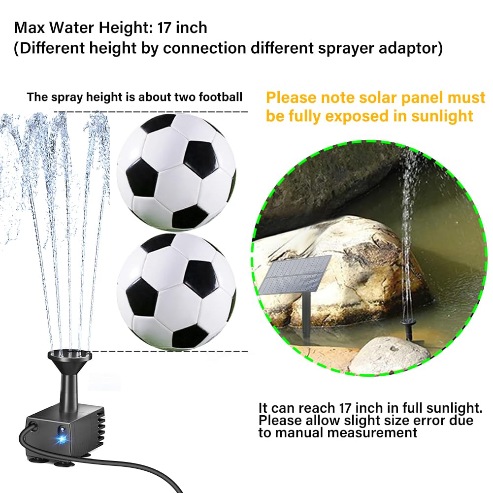 Biling eco-friendly solar fountain supports wildlife while reducing energy use.