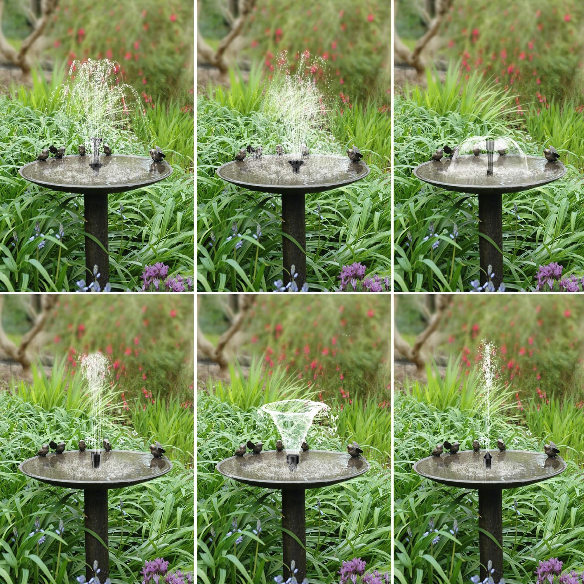 Biling wire-free outdoor installation for bird baths and ponds.