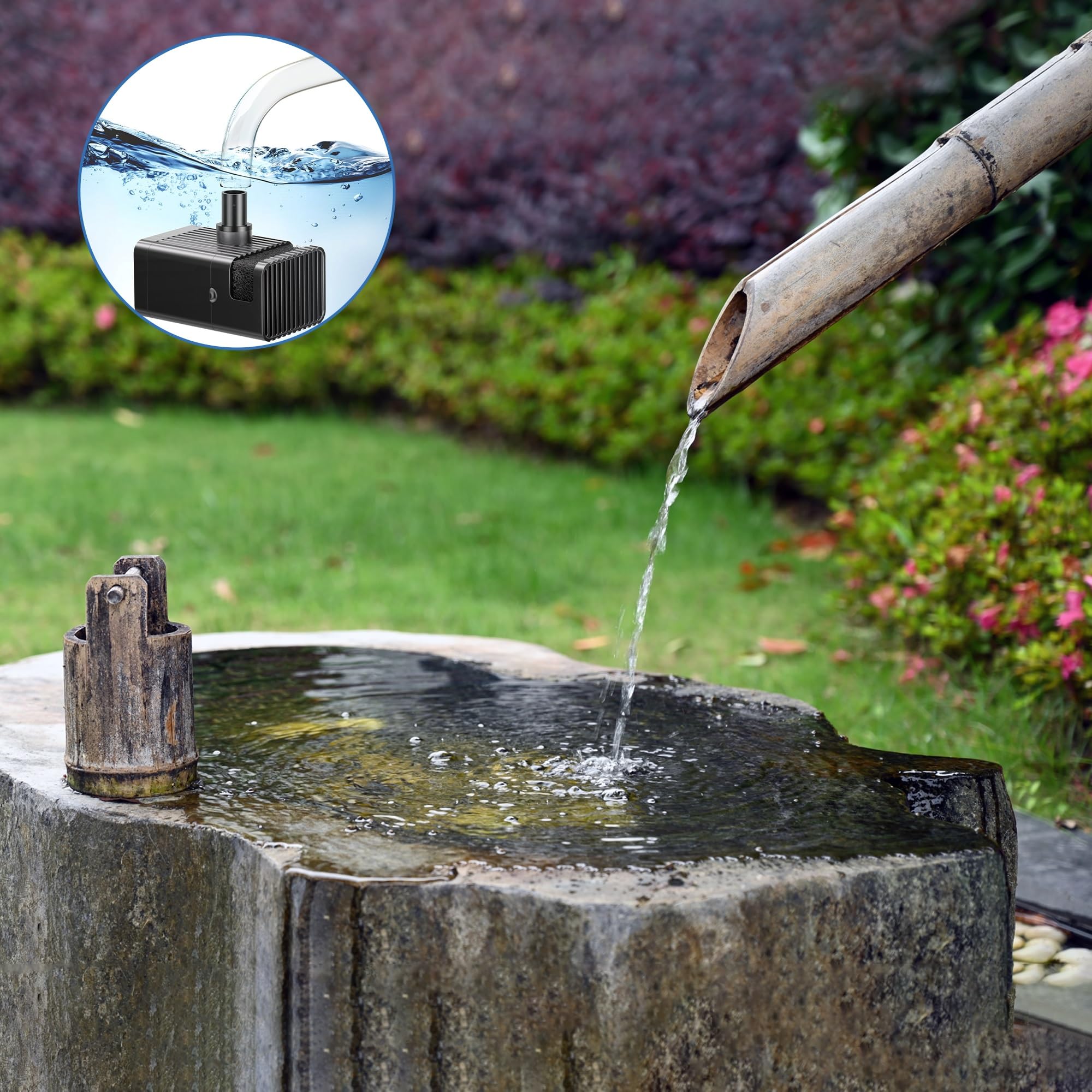 Biling water pipe assembly simplifies outdoor water projects
