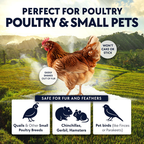 The mix shows all-natural ingredients for pest prevention and cleanliness.