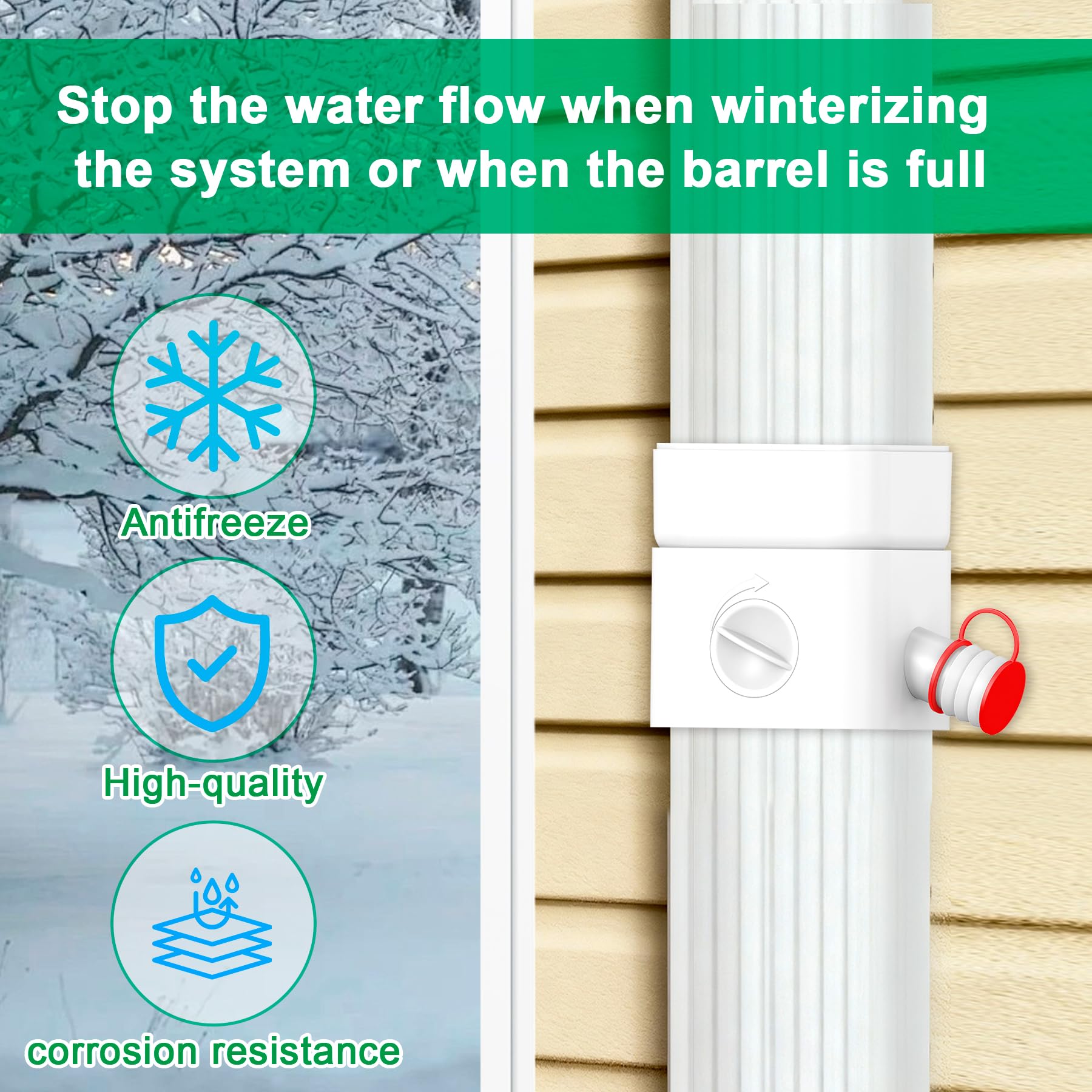 Binazon downspout cut-and-install guide enables quick setup