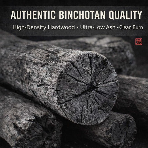 Bincho-Yaki Hero smokeless grilling experience with clean fuel and minimal odor.