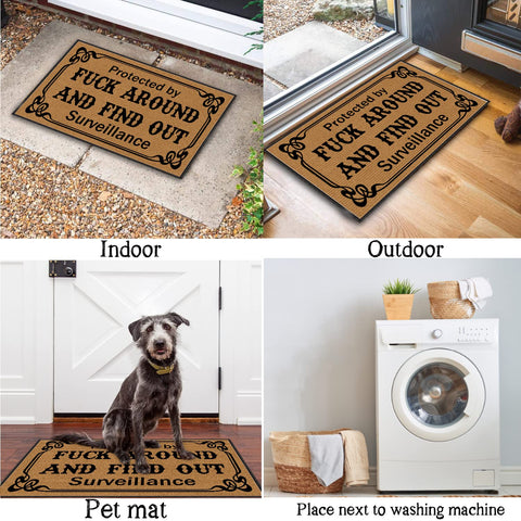 BinHang standard-size mat 30x18 ready for entryways and door clearance.
