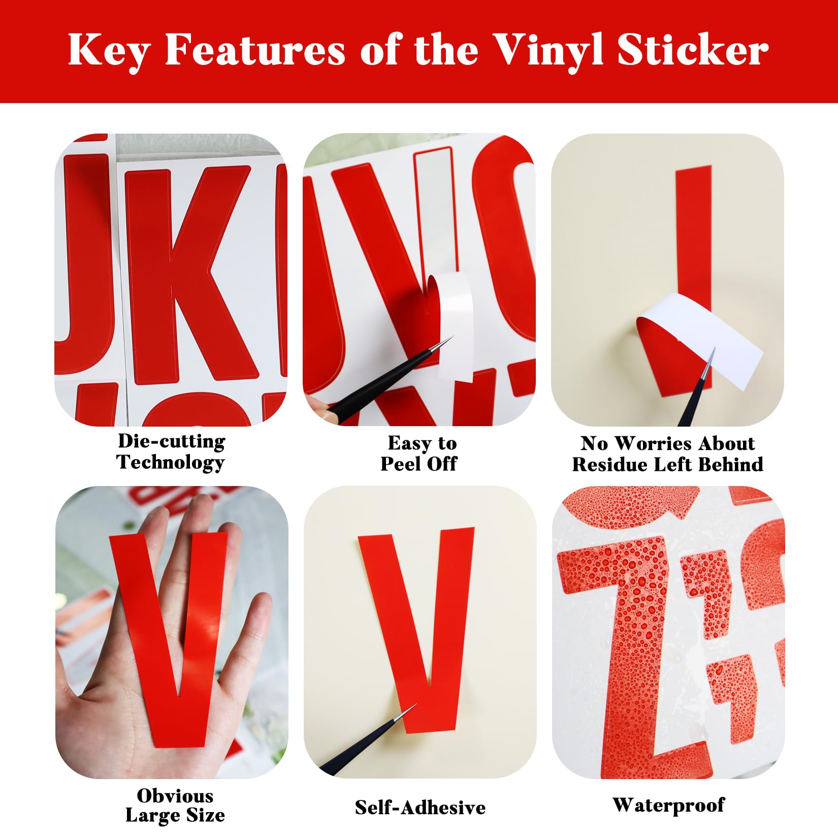 BINLINHONGO 9-sheet pack provides three full alphabet sets A to Z