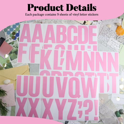 BINLINHONGO bulletin board letters for notices and displays