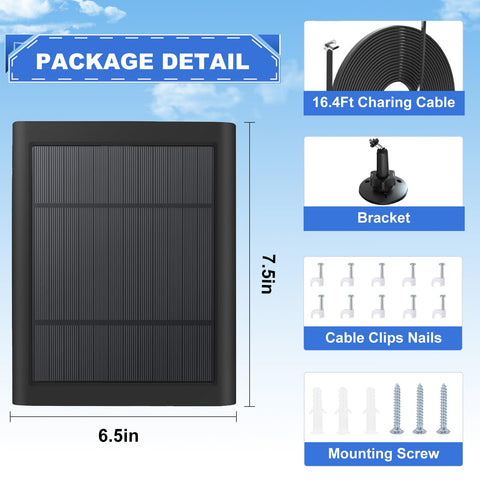 Binwacool 16.4ft extended cable and 360° mount support versatile installation.