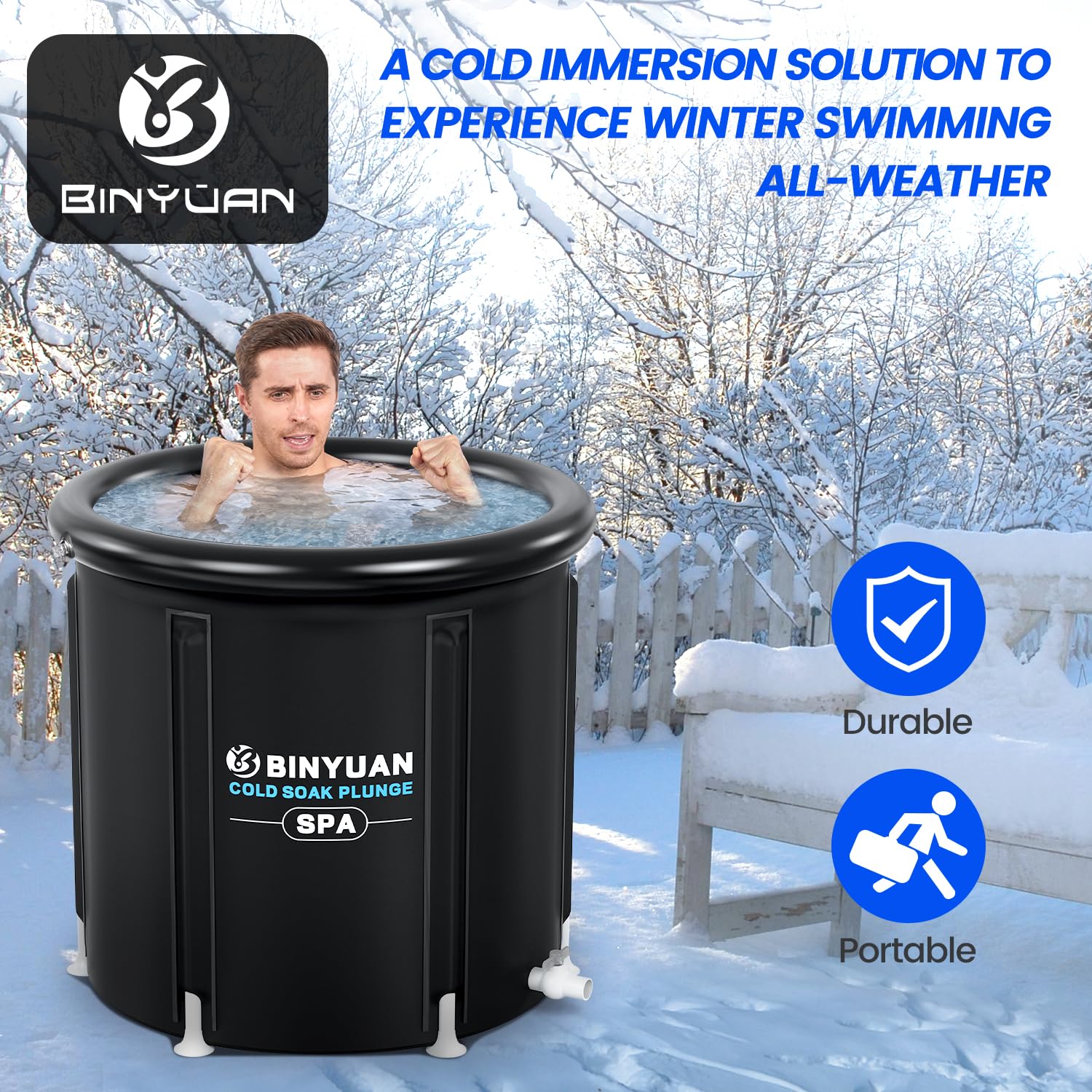 BINYUAN XL side view shows five-layer insulation for stable temperatures.