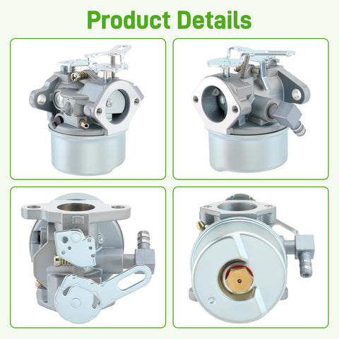 BioLion carburetor compatibility chart image confirms fit with Tecumseh engines
