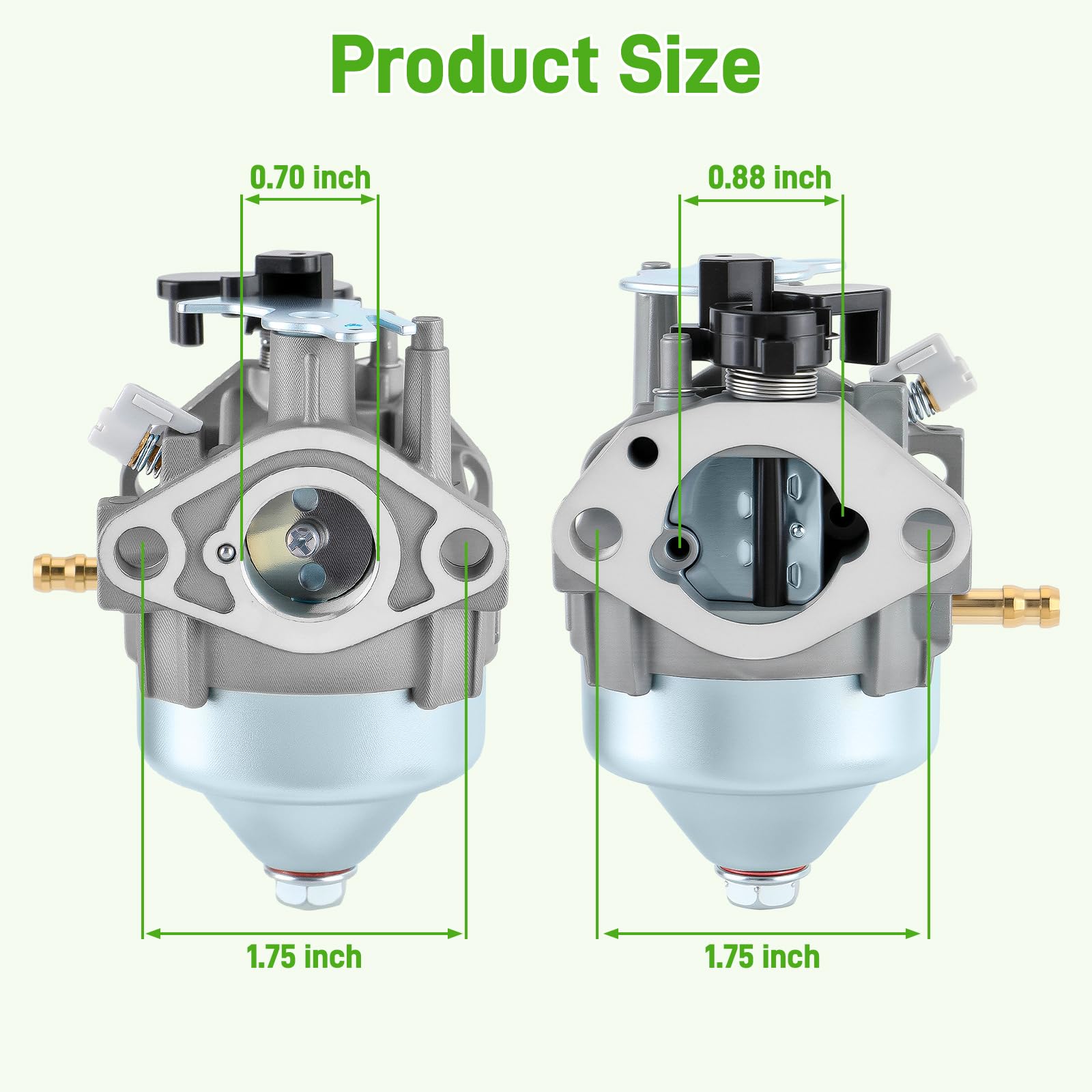 Ready-to-install BioLion carburetor for Honda lawn mowers and pressure washers.