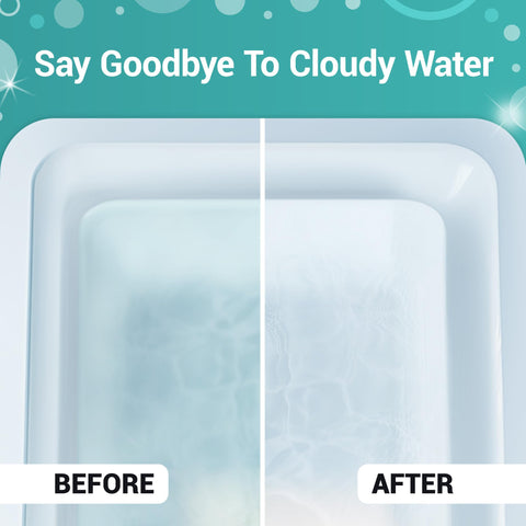 Bio Ouster acrylic cold plunge cleaner supports spotless, clear water for acrylic tubs.
