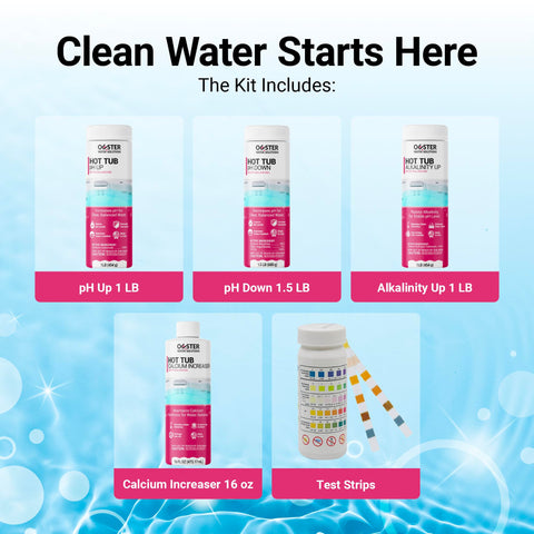 Bio Ouster hot tub balance kit pH Down for safe pH control