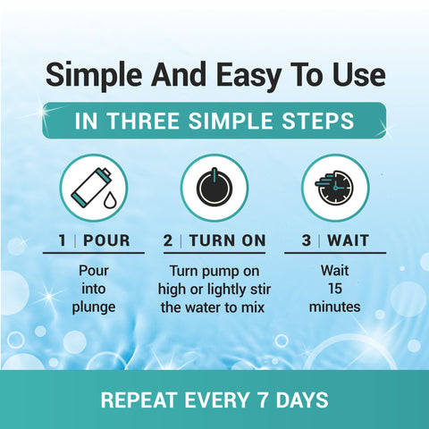 Bio Ouster weekly-application water-quality improvement for consistent cold plunges.
