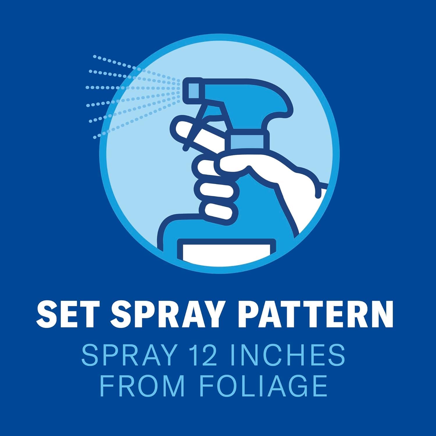 BioAdvanced 3-in-1 spray applied to shrubs outdoors.