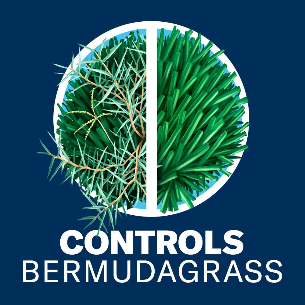 BioAdvanced Bermudagrass Control hose-end attachment shown for simple spray on lawns