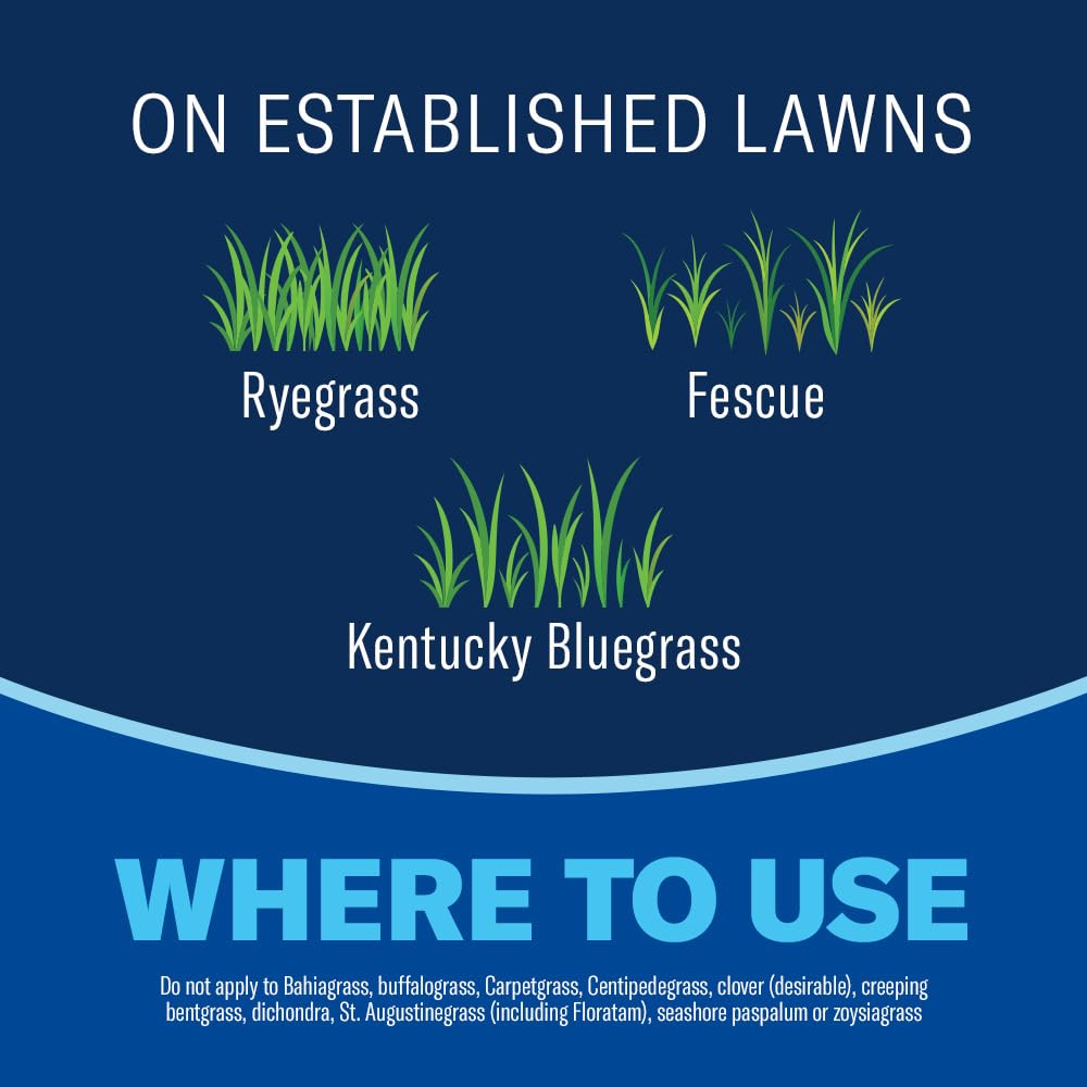 BioAdvanced Bermudagrass Control being applied on a lawn for targeted weed control