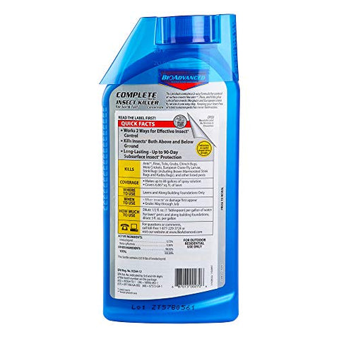Close-up of BioAdvanced bottle and spray nozzle for ready-to-use application.