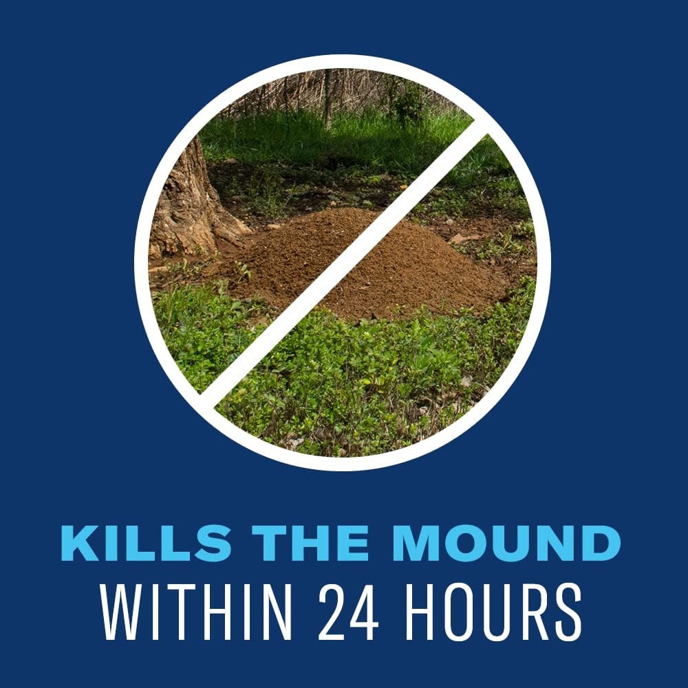 BioAdvanced coverage up to 12,500 square feet granules for broad outdoor protection.