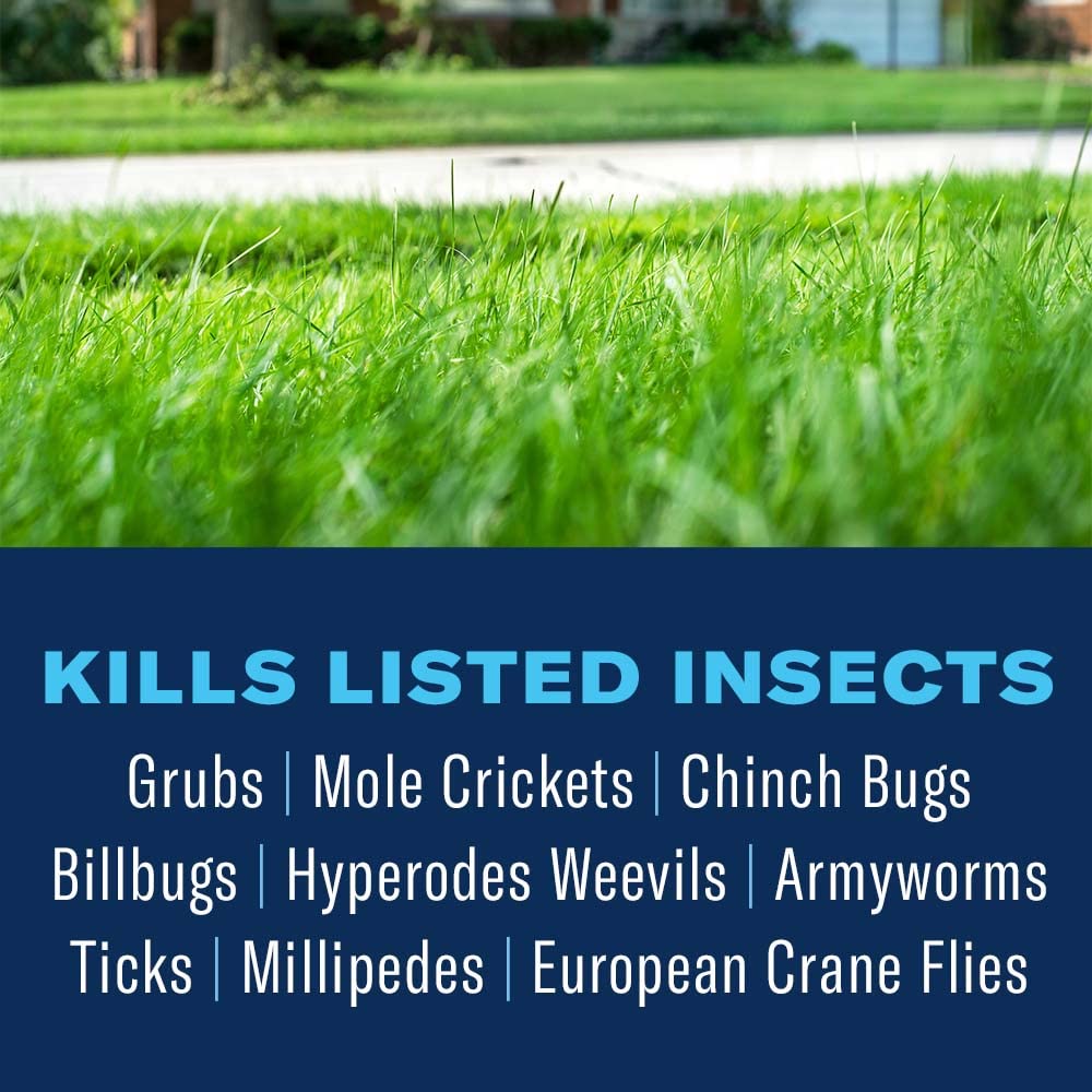 BioAdvanced grub control targets grubs and mole crickets for a healthier lawn
