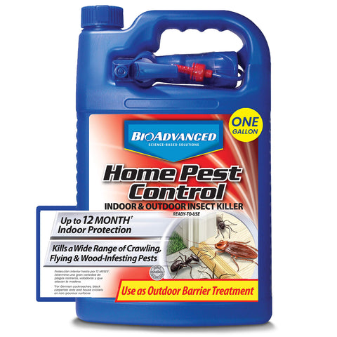 BioAdvanced Home Pest Control sprayer ready to use for quick bug relief