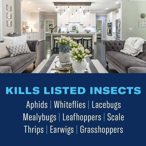 BioAdvanced Organics Houseplant Insect Killer spray-mist delivers quick pest control for houseplants.