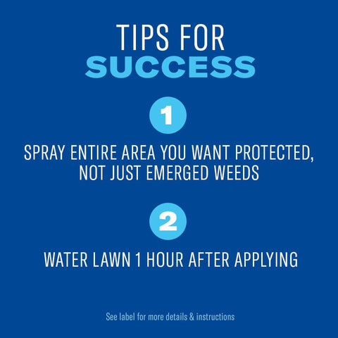 BioAdvanced Season Long Weed Control spring-to-fall application for optimal results