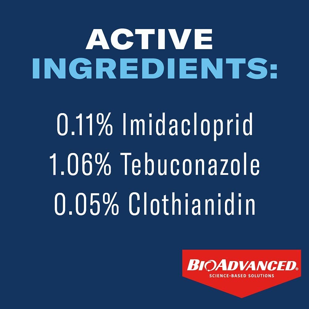 BioAdvanced soil application around plants supports strong root growth.