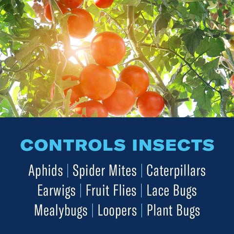 BioAdvanced spray nozzle dispense ensures even coverage on leaves and fruit.