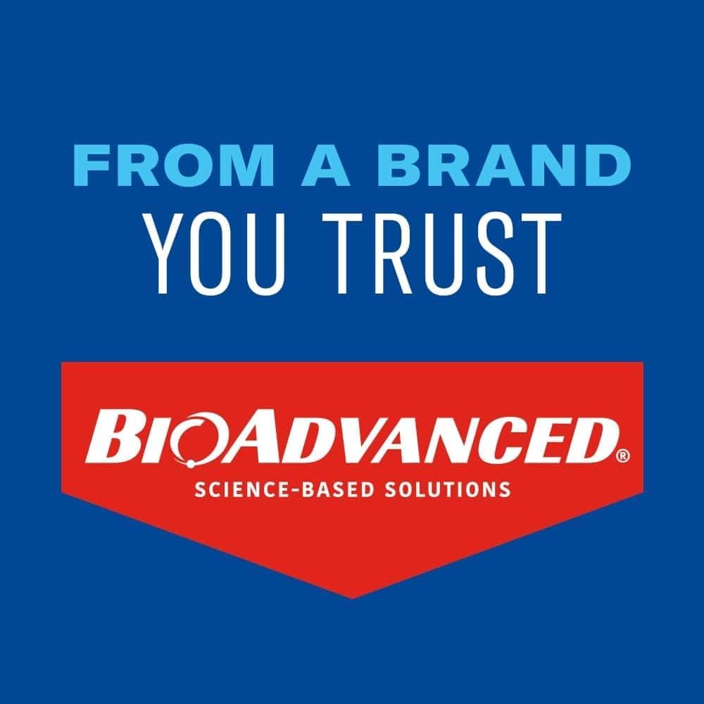 BioAdvanced super concentrate label highlights 11.33% glufosinate-ammonium for potent results.