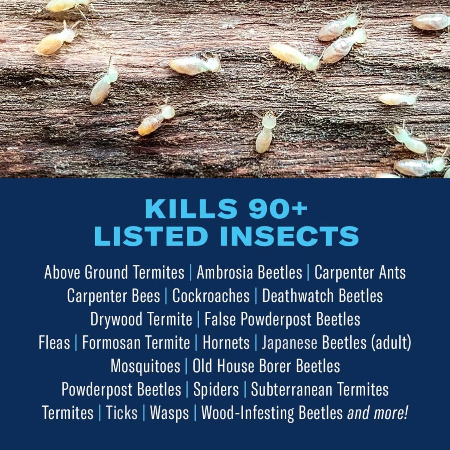 Termite and ant killer applied to wood to deter wood‑infesting pests.