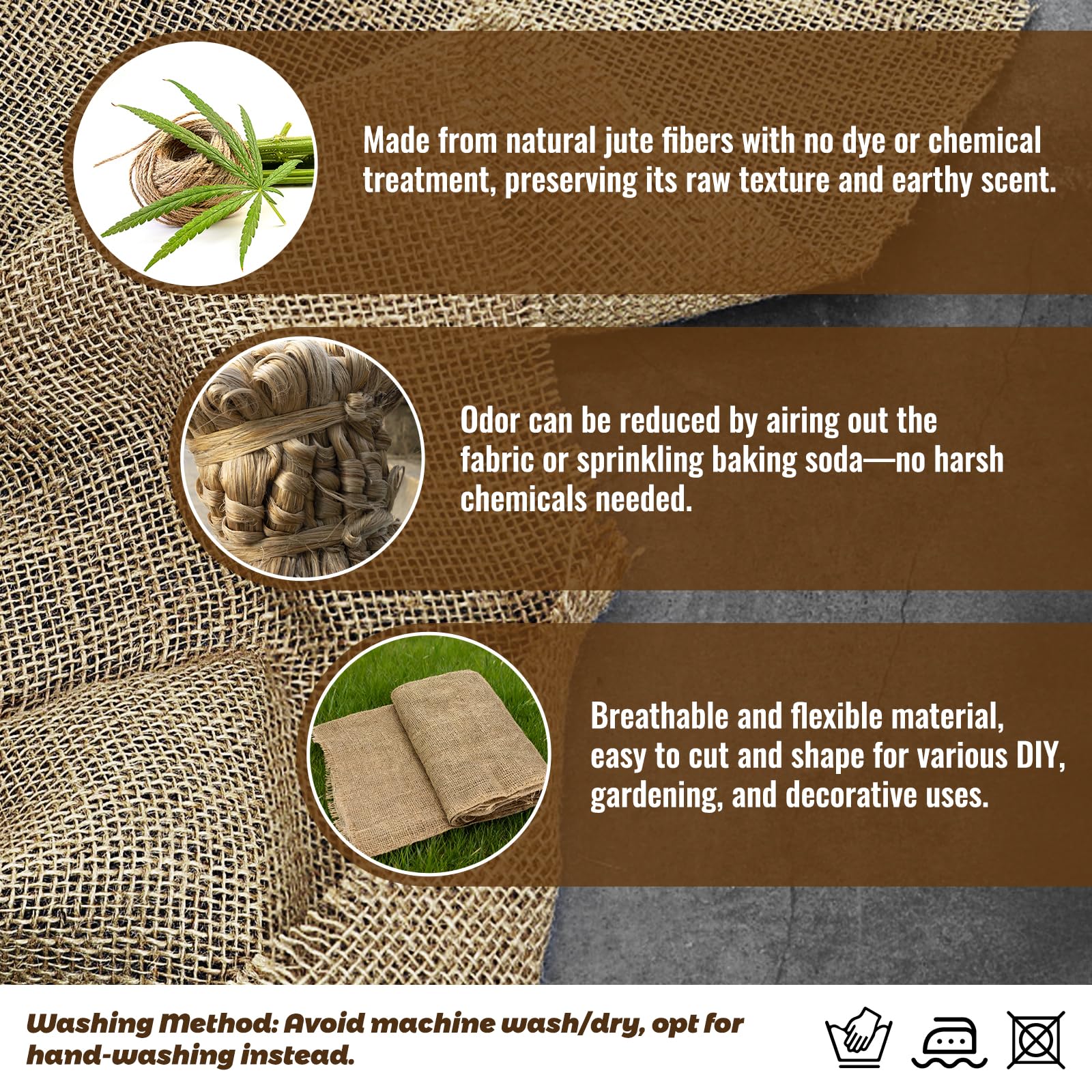 Biobubana garden cover burlap provides breathable plant protection