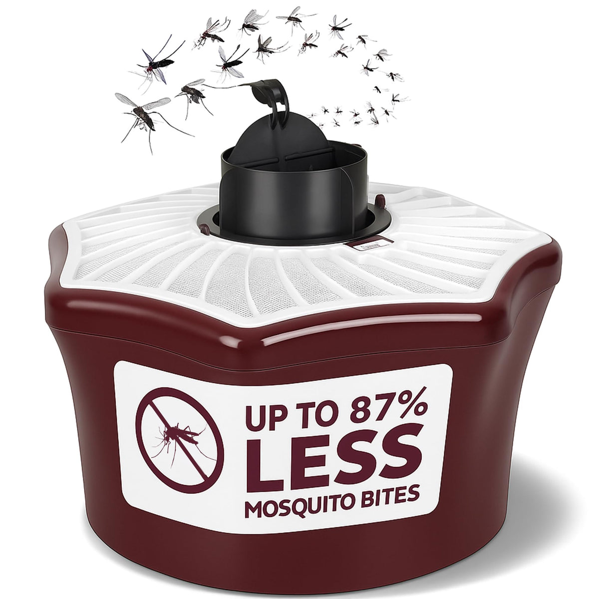 Biogents Mosquitaire outdoor trap front view for yard protection