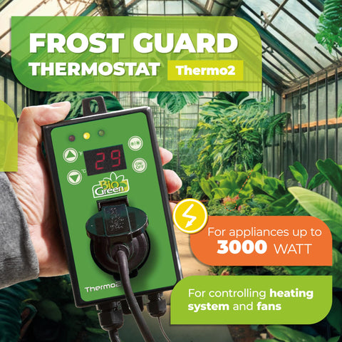 BioGreen Thermo2 winter function helps maintain warmth during cold periods.