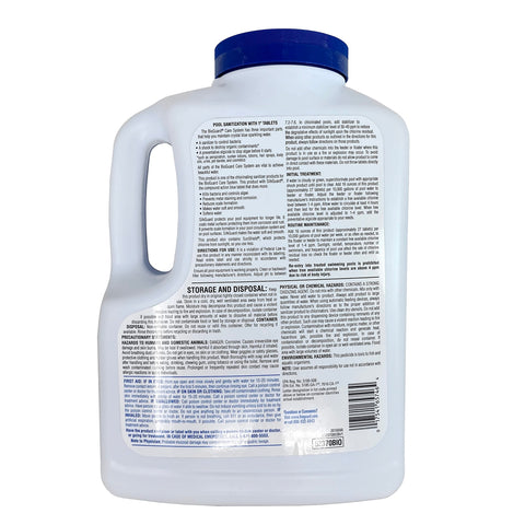 BioGuard SilkGuard tablets packaging closeup for convenient pool and spa care