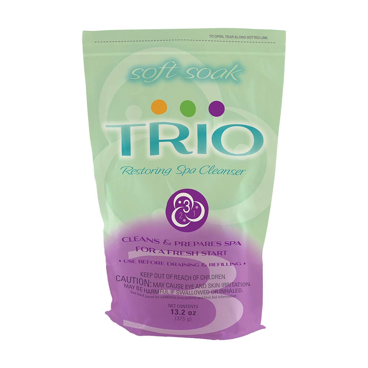 BioGuard SpaGuard Trio spa water softening action supports balanced soaking