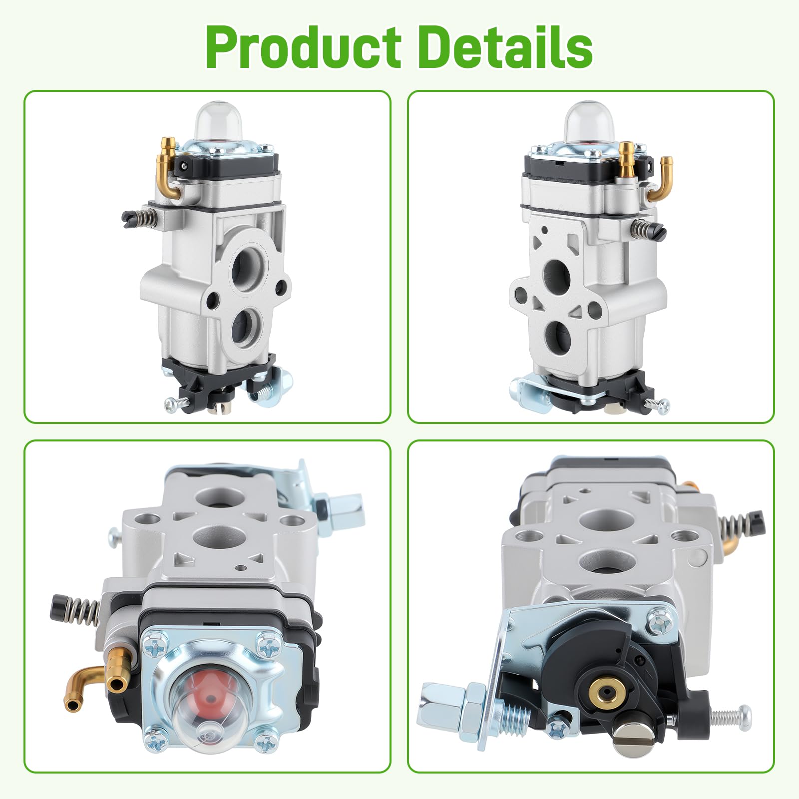 BioLion carburetor cover close-up designed for Husqvarna fit