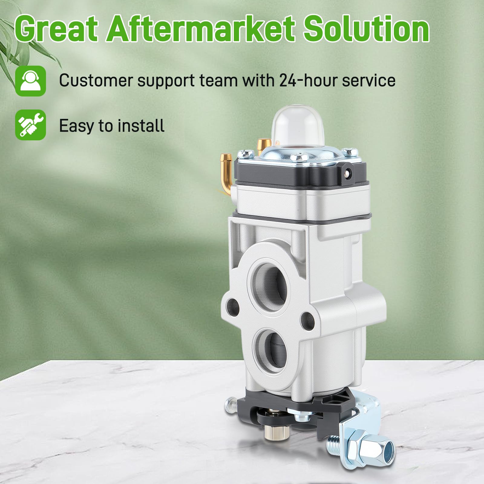 BioLion spark plug close-up for reliable starts