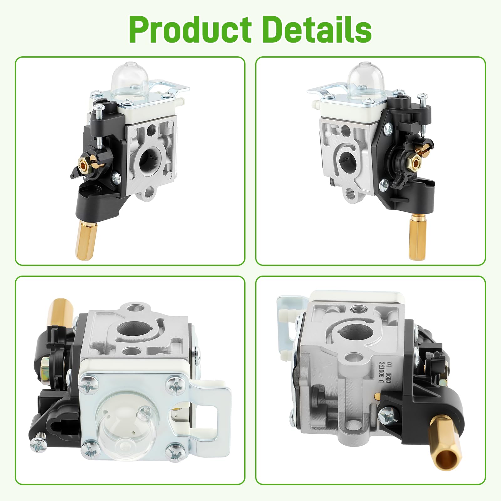 BioLion SRM 266 fuel lines for Echo, steady fuel flow during use.