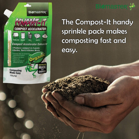 Biomaster Compost-It in kitchen setup for easy composting integration