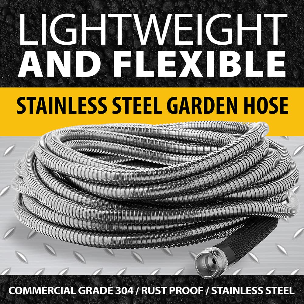 BIONIC STEEL aluminum crush fittings support reliable water flow.