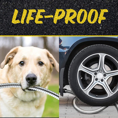 Bionic Steel Pro 75ft kink-free outer layer maintains steady water pressure.