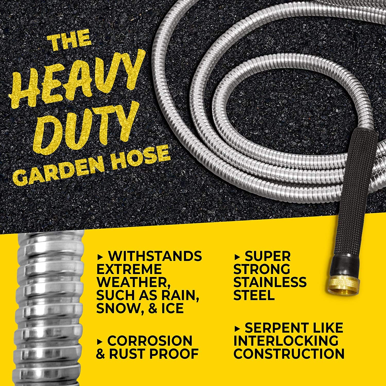 Bionic Steel Pro outer stainless steel body showing rugged durability