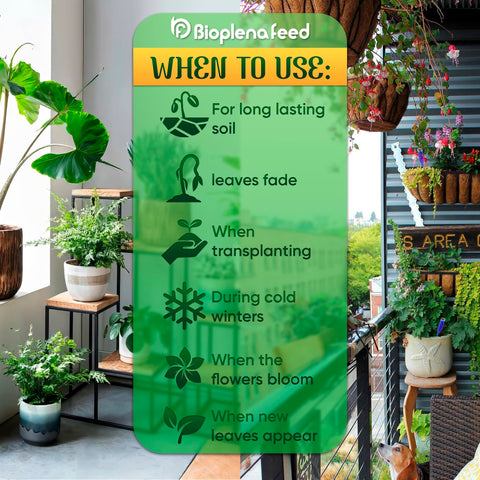 BIOPLENAFEED bloom-supporting feeding for outdoor garden flowers