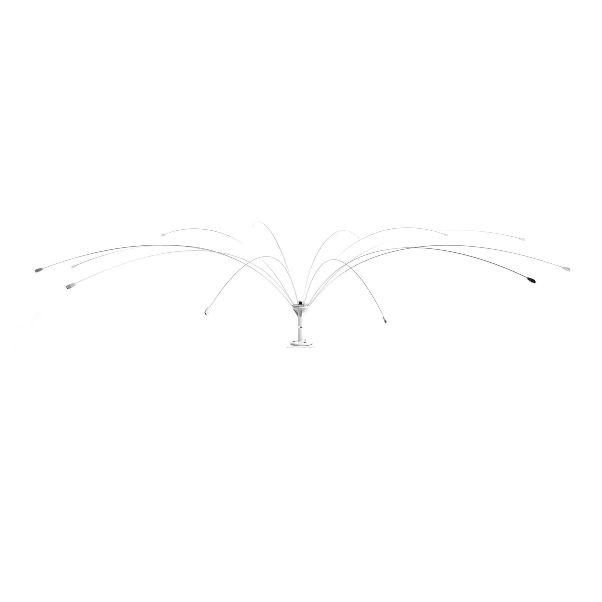 Bird B Gone Bird Spider 360 deters seagulls with wind-swaying arms for safer docks