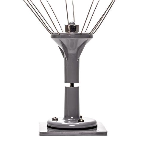 Durable marine-grade stainless steel and UV plastic provide all-weather performance