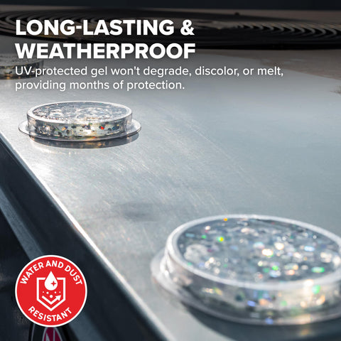 UV-protected SpectrumV dish resists sun for durable use